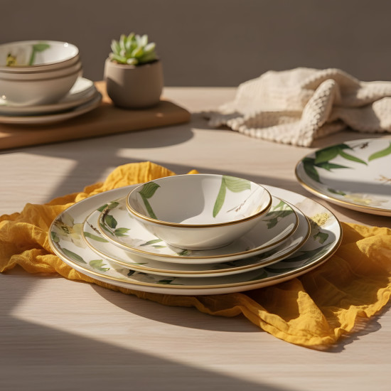 Dinnerware Set - 24 Pcs